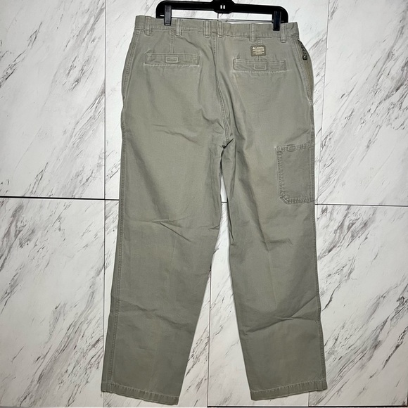 Columbia Sportswear ROC Fossil Cotton Khaki Work Pants SZ 36x32 - Picture 4 of 5
